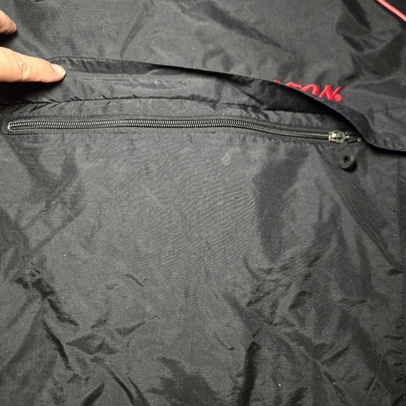 Harley-Davidson Motorcycle Zip-Up Summer Biker Black & Red Jacket Women… - Picture 5 of 14